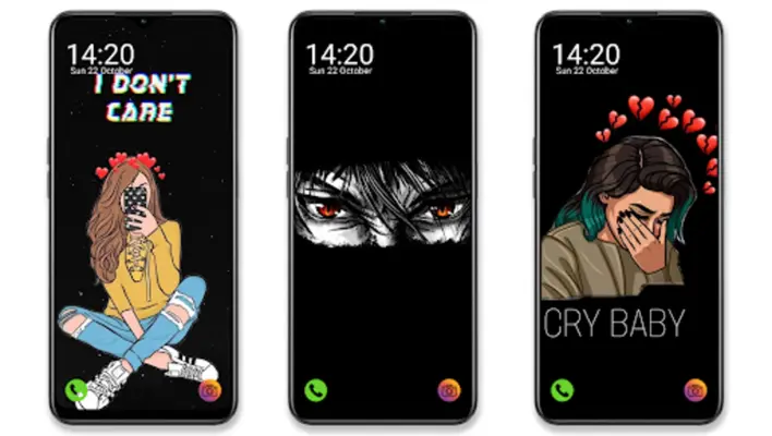 Sad wallpapers android App screenshot 3